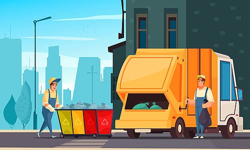 camion-eboueurs