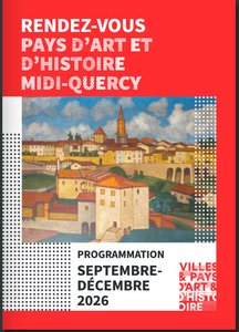 Peinture d'un village sous le soleil