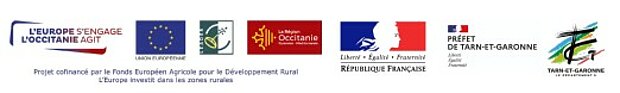 Logos des partenaires du projet Leader Europe