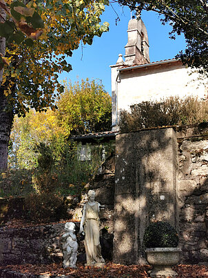 Vue du village de St Cirq