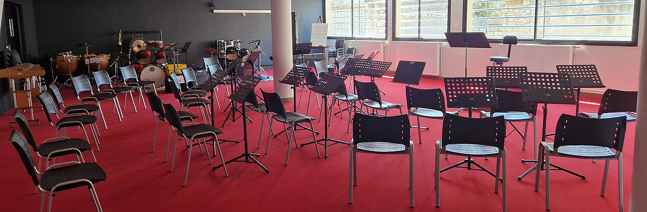 Intérieur de l'école de musique