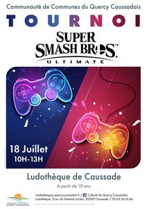 2 manettes de jeux vidéo sur fond bleu et rose